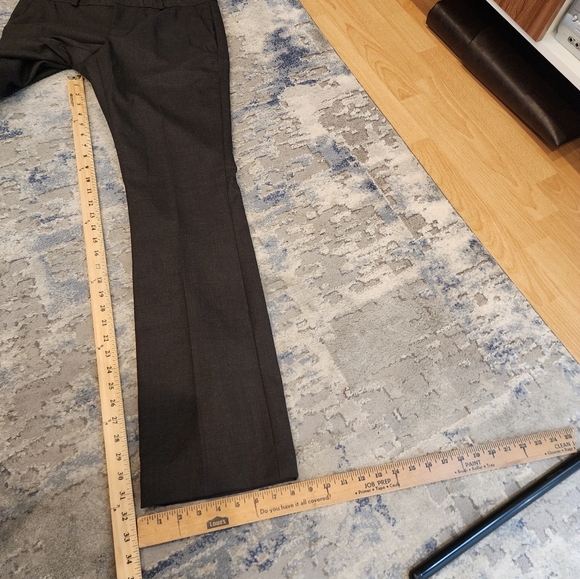 NWT Banana Republic Brown Wool Blend Martin Fit Dress Pant Trouser Womens Size 4 - Picture 6 of 14